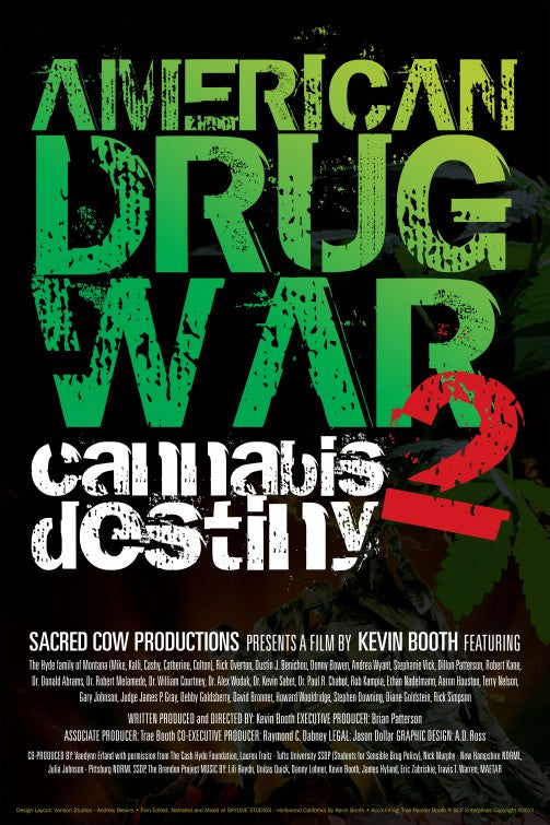 1000 piece jigsaw puzzle for the movie poster: American Drug War 2: Cannabis Destiny (2013)