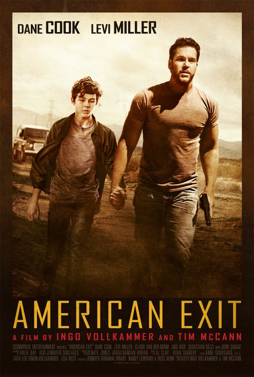 1000 piece jigsaw puzzle for the movie poster: American Exit (2018)