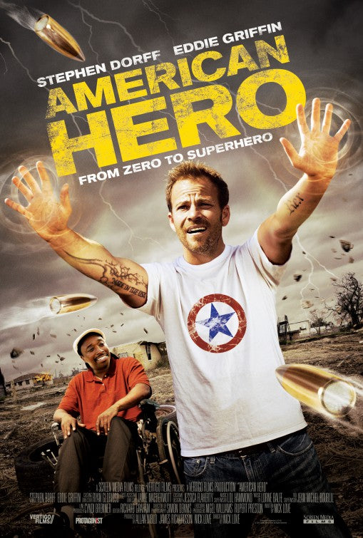 1000 piece jigsaw puzzle for the movie poster: American Hero (2015) ver2