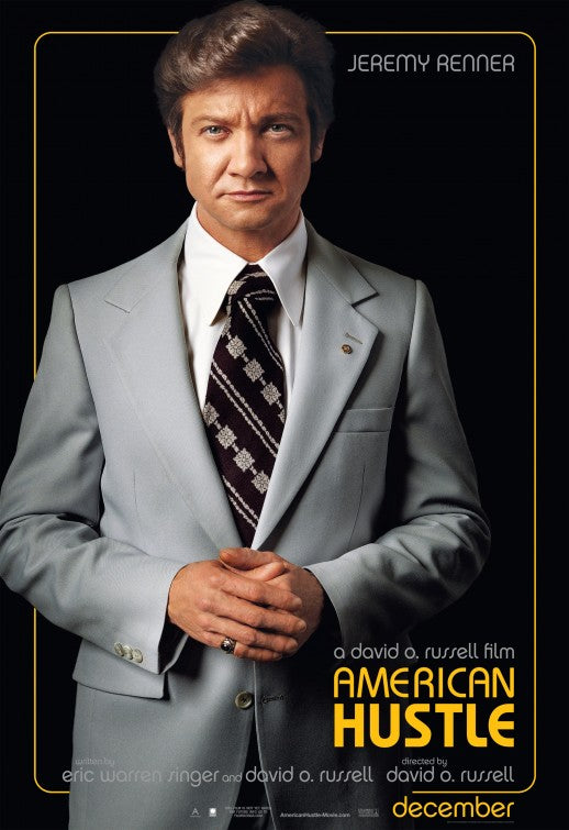 1000 piece jigsaw puzzle for the movie poster: American Hustle (2013) ver5