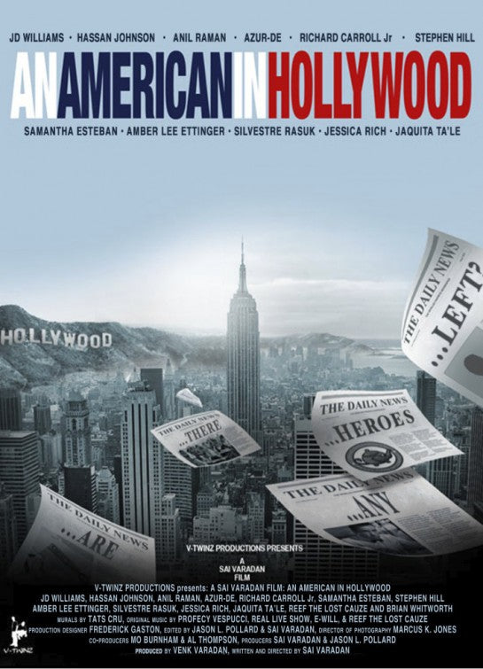 1000 piece jigsaw puzzle for the movie poster: An American in Hollywood (2013)
