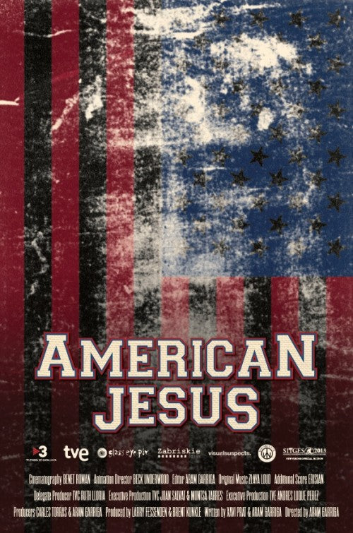 1000 piece jigsaw puzzle for the movie poster: American Jesus (2013)