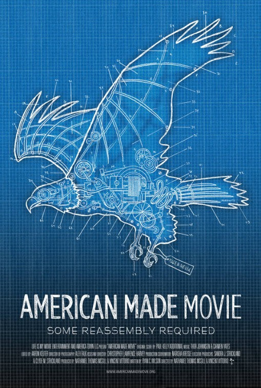 1000 piece jigsaw puzzle for the movie poster: American Made Movie (2013)