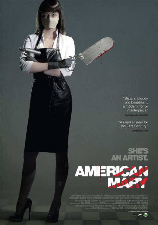 1000 piece jigsaw puzzle for the movie poster: American Mary (2013) ver2