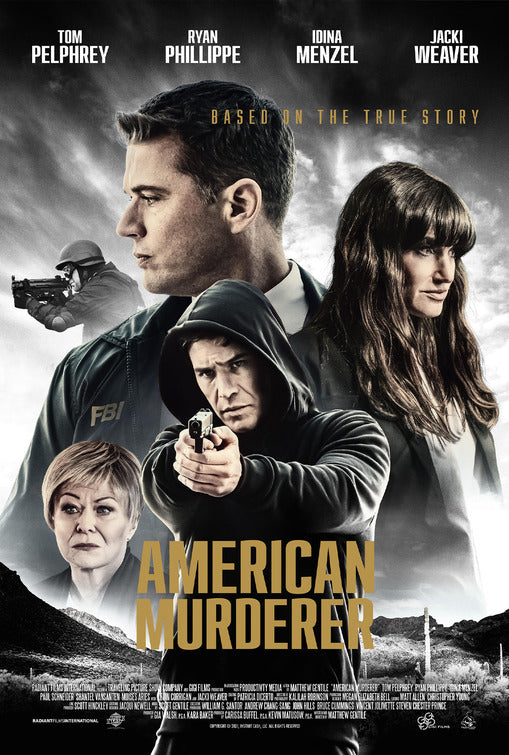 1000 piece jigsaw puzzle for the movie poster: American Murderer (2022)