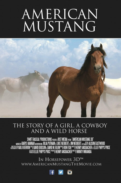 1000 piece jigsaw puzzle for the movie poster: American Mustang (2013)