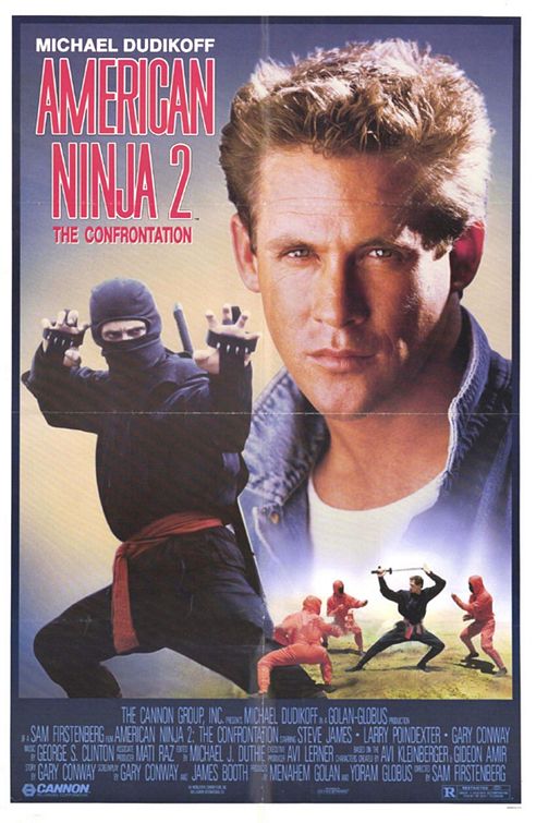 the movie poster: American Ninja 2: The Confrontation (1987)