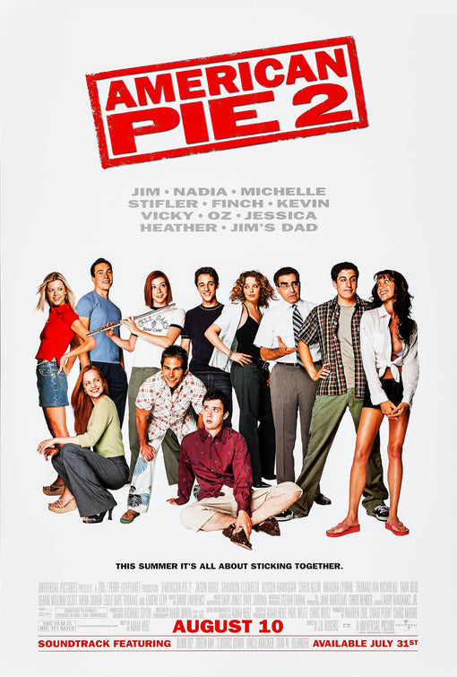 the movie poster: American Pie 2 (2001)