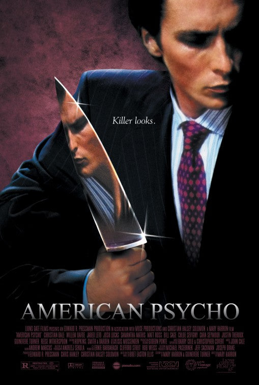 1000 piece jigsaw puzzle for the movie poster: American Psycho (2000) ver2