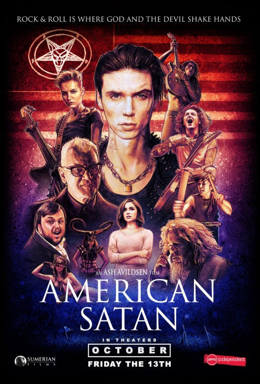 1000 piece jigsaw puzzle for the movie poster: American Satan (2017)