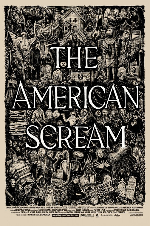 1000 piece jigsaw puzzle for the movie poster: The American Scream (2012)