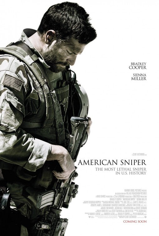 1000 piece jigsaw puzzle for the movie poster: American Sniper (2014) ver2