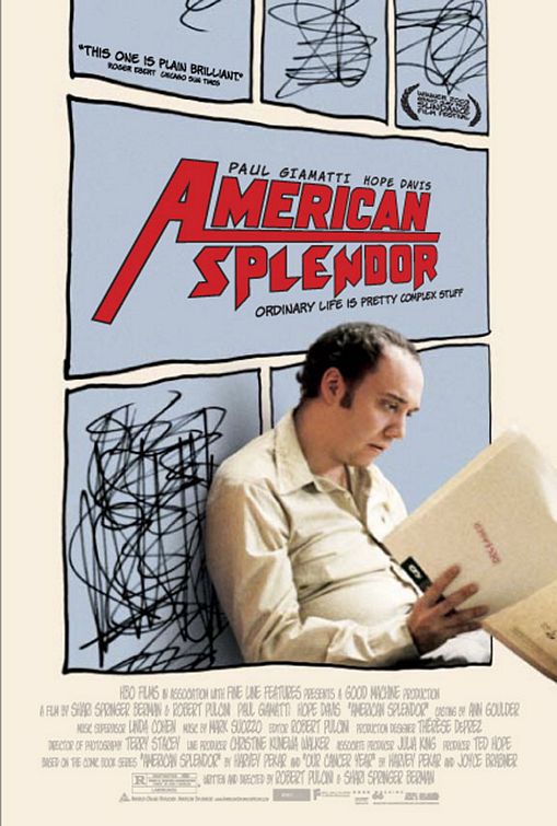 the movie poster: American Splendor (2003)