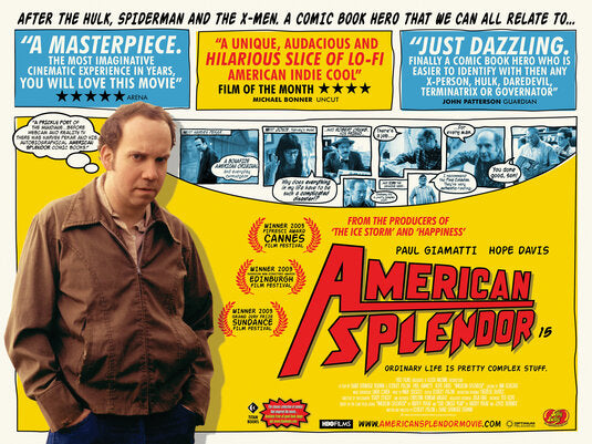 the movie poster: American Splendor (2003) ver2