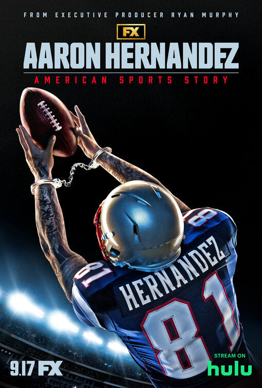 1000 piece jigsaw puzzle for tv poster: American Sports Story: Aaron Hernandez, ver3