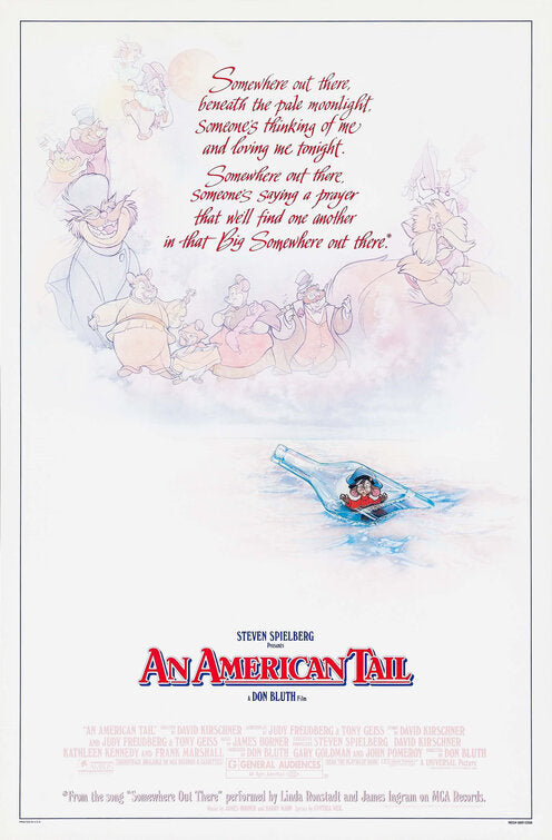 the movie poster: An American Tail (1986) ver1