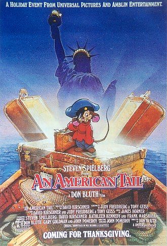 the movie poster: An American Tail (1986) ver3