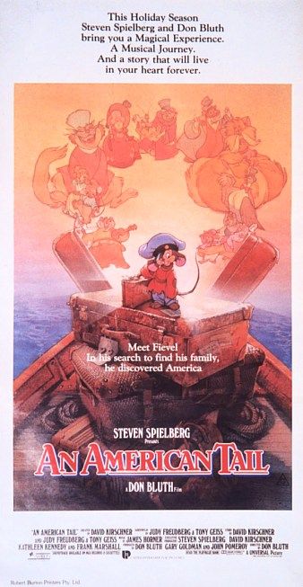 the movie poster: An American Tail (1986) ver4
