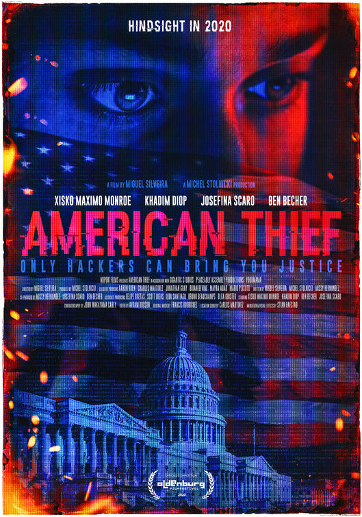 1000 piece jigsaw puzzle for the movie poster: American Thief (2020)