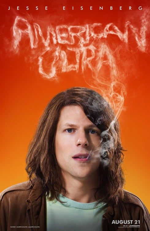 1000 piece jigsaw puzzle for the movie poster: American Ultra (2015)