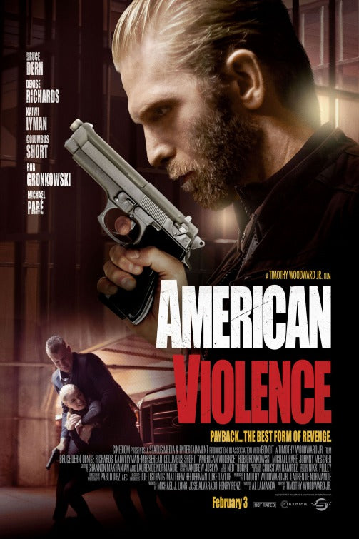 1000 piece jigsaw puzzle for the movie poster: American Violence (2017)