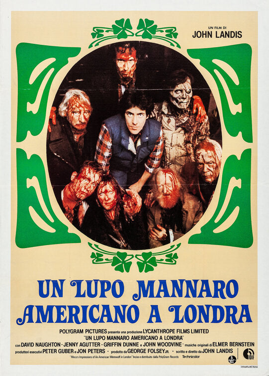 1000 piece jigsaw puzzle for the movie poster: An American Werewolf in London (1981) ver6