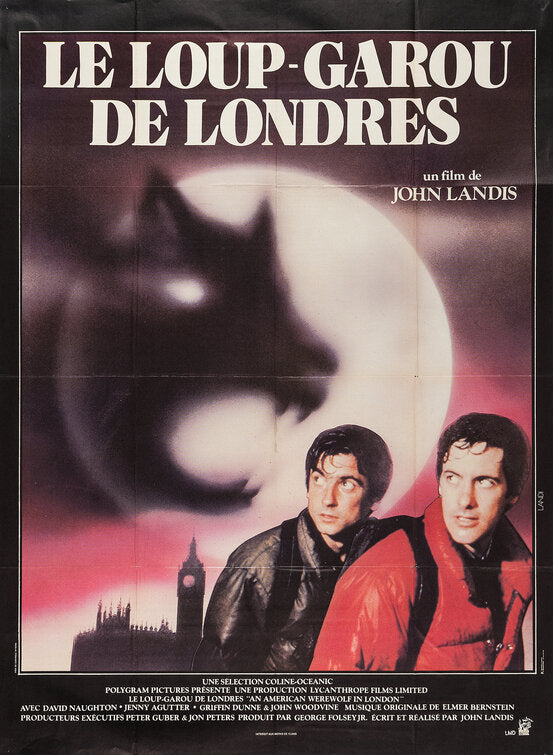 1000 piece jigsaw puzzle for the movie poster: An American Werewolf in London (1981) ver8
