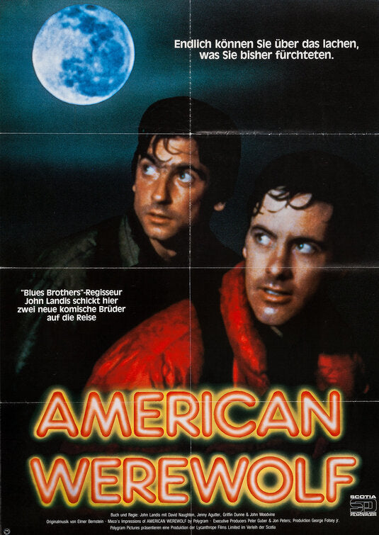 1000 piece jigsaw puzzle for the movie poster: An American Werewolf in London (1981) ver9