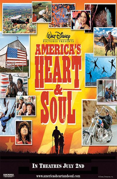 the movie poster: America's Heart & Soul (2004)