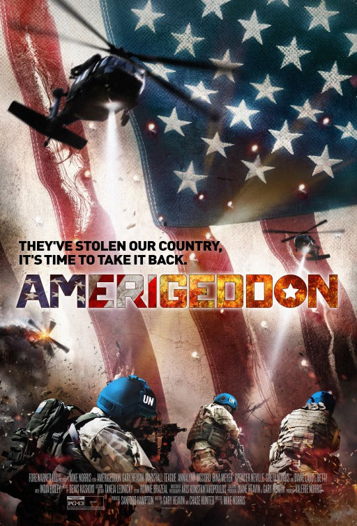 1000 piece jigsaw puzzle for the movie poster: AmeriGeddon (2016)