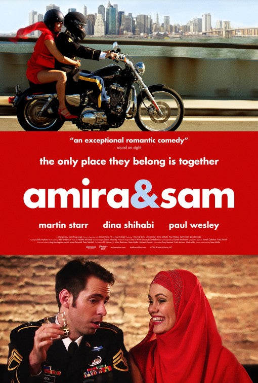 1000 piece jigsaw puzzle for the movie poster: Amira & Sam (2015)