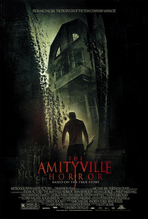 the movie poster: The Amityville Horror (2005)