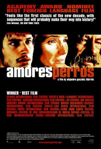 the movie poster: Amores Perros (2000)