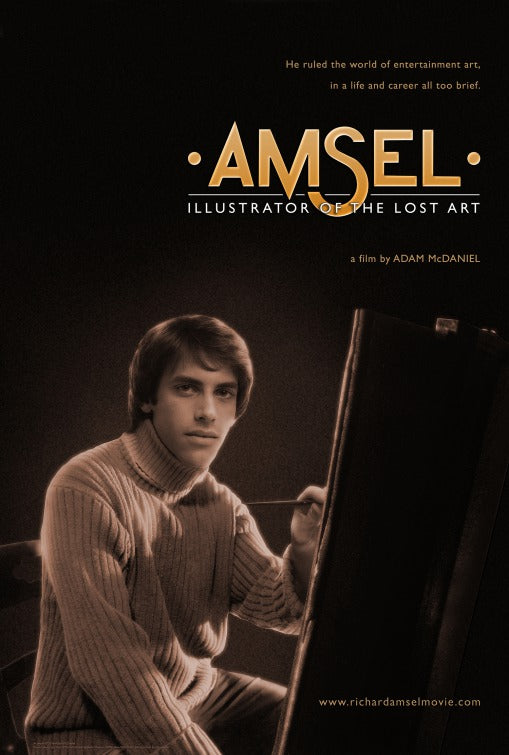 1000 piece jigsaw puzzle for the movie poster: Amsel: Illustrator of the Lost Art (2018)