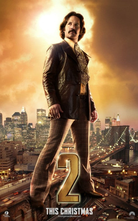 1000 piece jigsaw puzzle for the movie poster: Anchorman 2 (2013) ver3