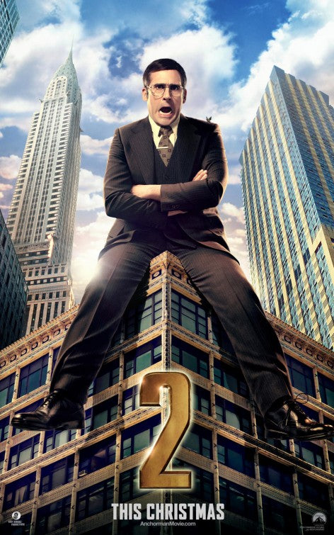 1000 piece jigsaw puzzle for the movie poster: Anchorman 2 (2013) ver4
