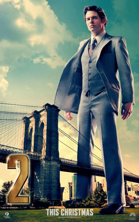 1000 piece jigsaw puzzle for the movie poster: Anchorman 2 (2013) ver8