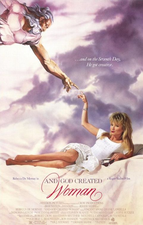 the movie poster: And God Created Woman (1988)