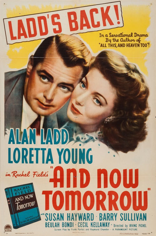 1000 piece jigsaw puzzle for the movie poster: And Now Tomorrow (1944)
