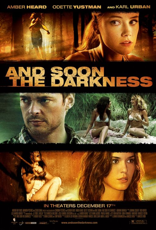 1000 piece jigsaw puzzle for the movie poster: And Soon the Darkness (2010)