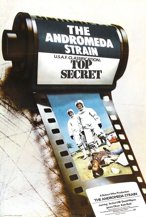 the movie poster: The Andromeda Strain (1971)
