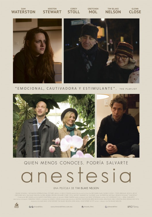 1000 piece jigsaw puzzle for the movie poster: Anesthesia (2016) ver2