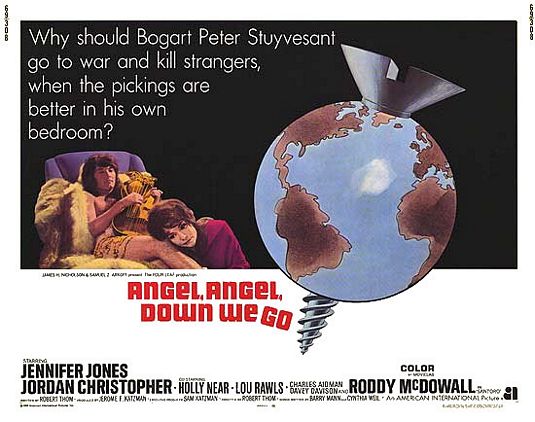 the movie poster: Angel, Angel, Down We Go (1969)