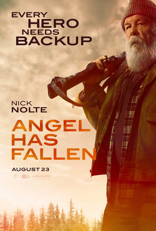 1000 piece jigsaw puzzle for the movie poster: Angel Has Fallen (2019) ver4