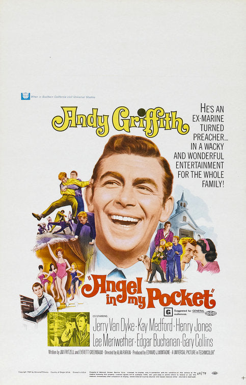the movie poster: Angel in My Pocket (1969)