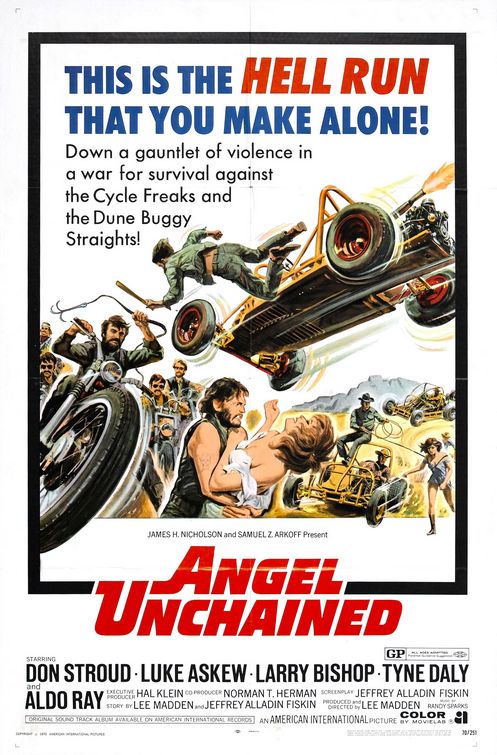 the movie poster: Angel Unchained (1970)
