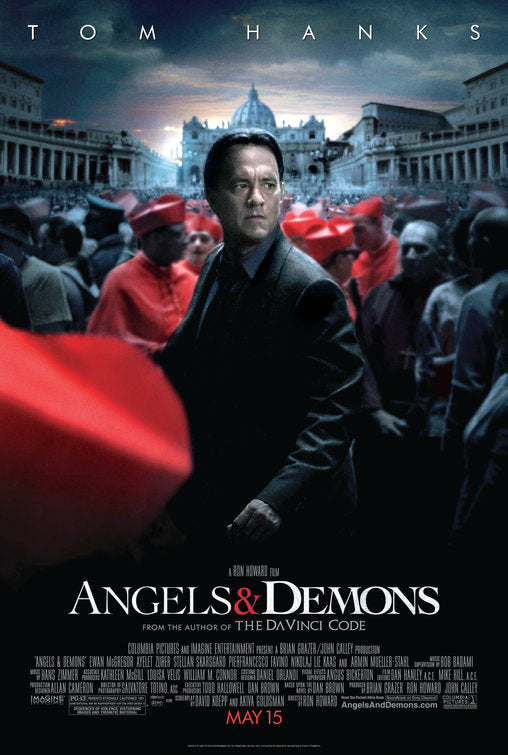 1000 piece jigsaw puzzle for the movie poster: Angels & Demons (2009) ver2