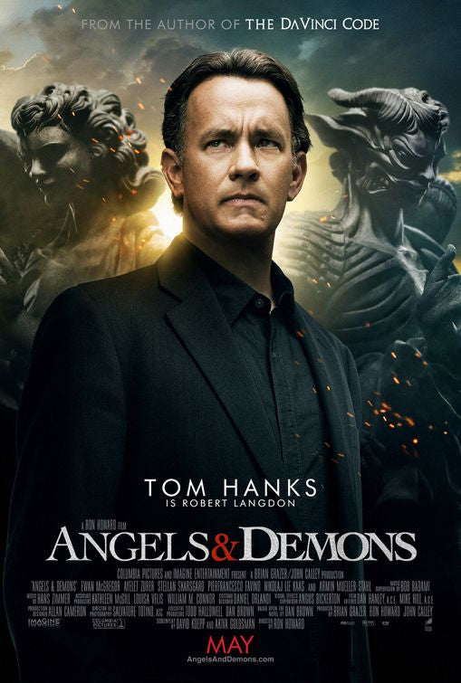 1000 piece jigsaw puzzle for the movie poster: Angels & Demons (2009) ver3