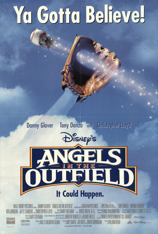 the movie poster: Angels In The Outfield (1994)