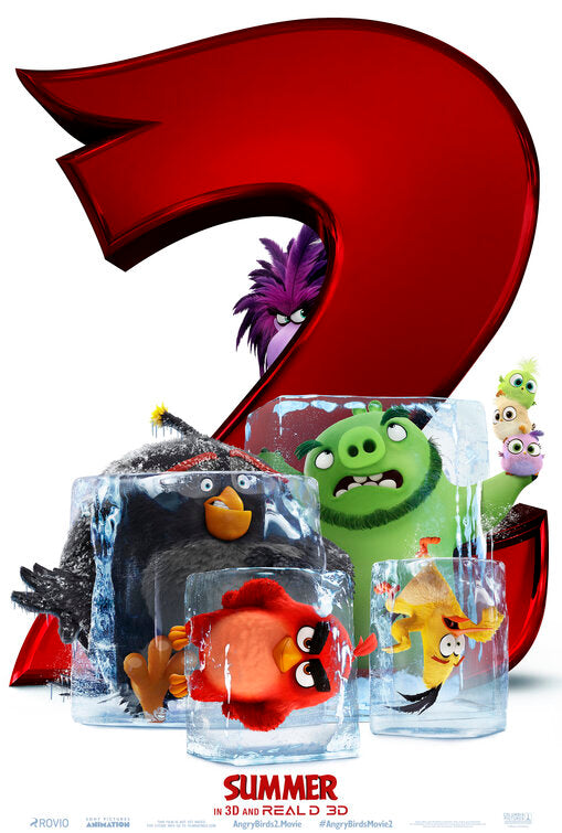 1000 piece jigsaw puzzle for the movie poster: The Angry Birds Movie 2 (2019)